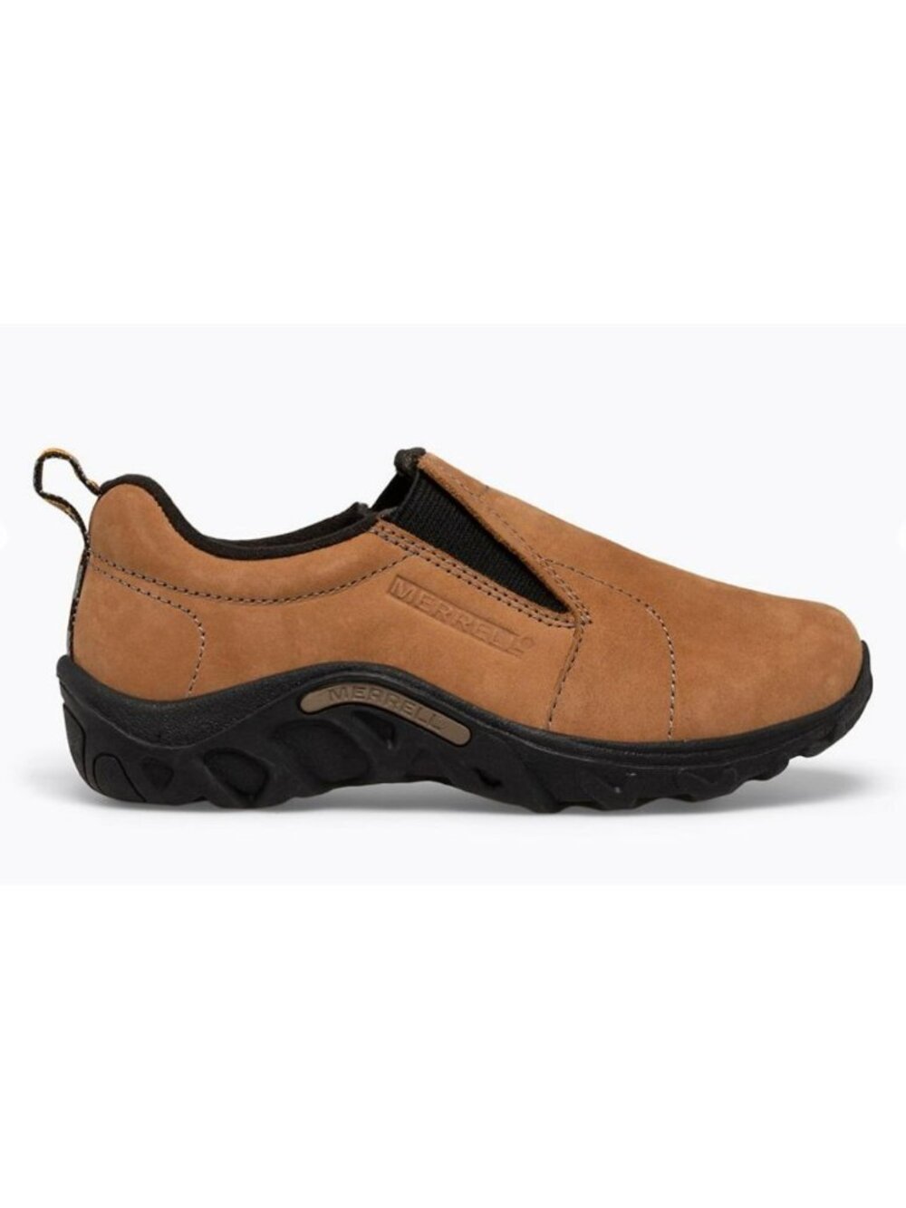 Merrell Big Kids Jungle MOC Nubuck Shoes Hiking Sneaker Brown Nubuck Size US 7M - Picture 4 of 13